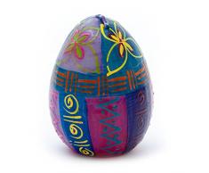 Kapula Ei Kerze Blue Moon New Design 6 x 9 cm