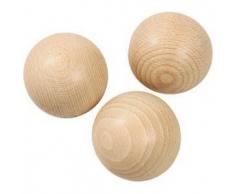 CREATIV DISCOUNT ® Holzkugel ohne Bohrung, Größe 30mm, 50 Stück