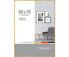 Nielsen Aluminium Bilderrahmen Pixel, 50x70 cm, Gold