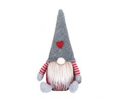 Funmazit Weihnachten Wichtel Figuren Deko Schwedischen Weihnachtsmann Santa süße Skandinavischer Zwerg Geschenke für Kinder Familie Weihnachten Freunde