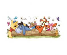 RoomMates RM - Disney Winnie Puuh & Freunde Freizeitspaß Wandtattoo, PVC, bunt 48 x 13 x 2.5 cm