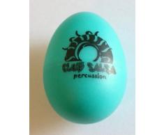 CLUB SALSA Egg Shaker in verschiedenen Farben aus robustem Kunstoff - ein vielfältig einsetzbares Rhythmusinstrument (Shaker-Ei)