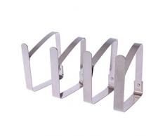 Hothap Tischdeckenklammer, 4er-Set Dick Edelstahl(Größe: 8 x 1.4 x 7cm) Cuisine Tischtuchhalter, Tischtuchklammern