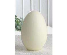 CandleCorner Eikerzen Eikerze, mittel, Größe 3, ca. 12 x 8 cm, Elfenbein