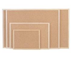 magnetoplan Korktafel mit Holzrahmen, B800 x H600 mm