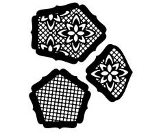 Stanzschablonen | Windlicht | 3 Stück | Passend für gängige Stanzmaschinen