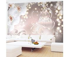 Fototapete Orchidee 308 x 220 cm - Vliestapete - Wandtapete - Vlies Phototapete - Wand - Wandbilder XXL - Runa Tapete 9076010a