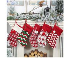 Fenverk Weihnachts-Strumpf Socke HäNgen Weihnachten Dekoration Weihnachtsmann Schneemann/Christmas Stocking/Nikolausstiefel/Weihnachtsstrumpf/Nikolausstrumpf/41x19cm