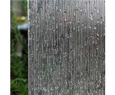 EAST-WEST Trading GmbH Fensterfolie Dekorfolie Sichtschutzfolie, statische Folie selbsthaftend (ohne Kleber), Rolle 45 x 200 cm