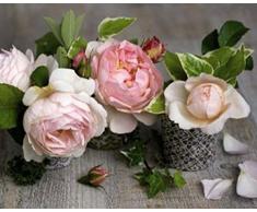 1art1 45103 Blumen - Drei Rosen, Catherine Beyler Poster Kunstdruck 30 x 24 cm