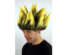 WIG ME UP ® - LM-19-P103TPC2B Perücke Fasching Dragonball Dämon Loki Mad Scientist