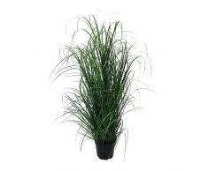 Kunstpflanze Gras, Dekogras. GRASBUSCH IM TOPF. Ca 90 cm. OHNE Übertopf.