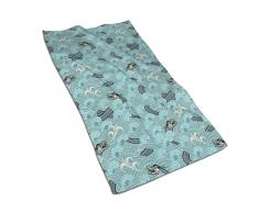 Olie Cam Drachenfiguren und Meereswellen Handtücher Polyester Persönlichkeitsmuster Super Absorbent Handtuch