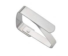 Qiorange 12 Stück Edelstahl Tischdecke Clips Tischklammern Tischdeckenklammer,Tischtuchklammern Edelstahl Klammern für Tischdecken