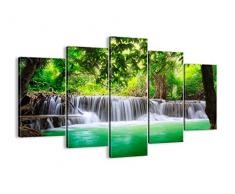 Bild auf Leinwand - Leinwandbilder - fünf Teile - Breite: 150cm, Höhe: 100cm - Bildnummer 2502 - fünfteilig - mehrteilig - zum Aufhängen bereit - Bilder - Kunstdruck - EA150x100-2502