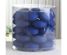 34er Dose Schwimmkerzen mit langer Brenndauer, Marineblau