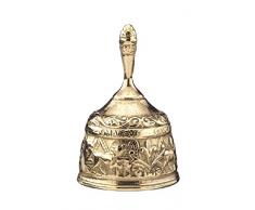 Glocke, Tischglocke, Handglocke, Weihnachtsglocke aus Messing