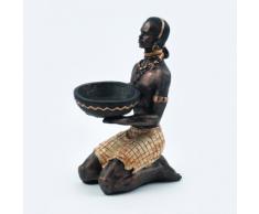 pajoma afrikanische Dekofigur mit Kerzenhalter, H 22 cm