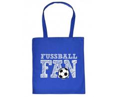 Goodman Design ® Stoffbeutel statt Nikolaussack - Fußball Fan - Lustige besondere Tasche als kreativer Ersatz für Nikolausstrumpf