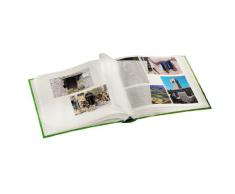 Hama Jumbo Fotoalbum Singo (30 x 30cm, 100 Seiten, 50 Blatt, 400 Fotos) grün