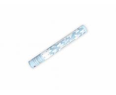 1 X 5 x weiße Schmetterlinge Konfetti Regen Kanone Shooter Konfettibome Partypopper 40 cm lang Hochzeit