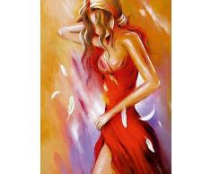 Kunst der Verführung 1000 Teile Puzzle hoch: Erotik handgemalt und handsigniert, Ölgemälde (CALVENDO Menschen)