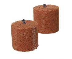 linoows Brennelemente für Garten-Fackel, Zwei Ersatzbrenner für Gartenwindlicht