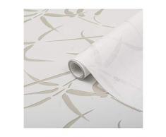 d-c-fix, Fensterfolie, Design Bamboo weiß, transparent, selbstklebend, 67,5 x 200 cm