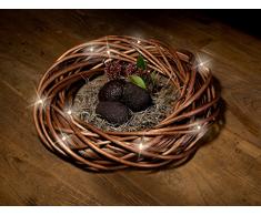 My Home Weidenkranz inkl. LED-Lichterkette