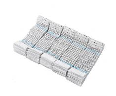 50 8 Reihen Stuhl Schärpen Servietten Ring Diamant Maschen Verpackung Band für Heirat Weihnachtsheiße Serviettenringe Strass Serviettenschnalle Schmuck Hochzeits Dinner Party(50pcs/pack-Silber )