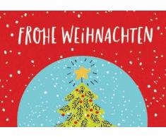 Amazon.de Geschenkkarte in Grußkarte (Schneekugel)