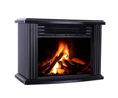 Faviye Mini Elektro Kamin LED Tischkamin Tragbare Heizung mit Flammeneffekt für Haushalt Wohnzimmer Schlafzimmer