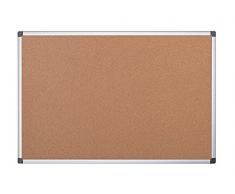 Bi-Silque CA051170 Maya Korktafel mit Aluminiumrahmen