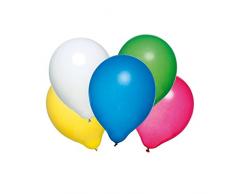 Susy Card 40011585 - Luftballons, 50 Stück, Latex, farbig Sortiert