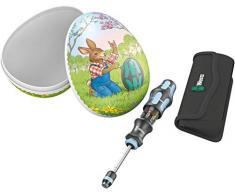 Wera 05134210001 Ostergeschenk mit Werkzeug, Osterei Kraftform Kompakt 20