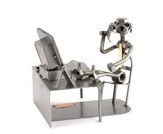 Steelman24 I Schraubenmännchen PC-Pause I Made in Germany I Handarbeit I Geschenkidee I Stahlfigur I Metallfigur I Metallmännchen