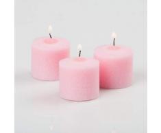 Votivkerzen 72-er Set Brenndauer 10 Stunden, Farbe Rosa ohne Duft