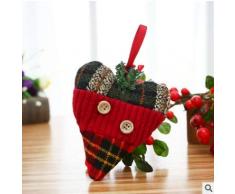 Judicious Santa Claus Socken Weihnachtsschmuck Wohnaccessoires Kleine Anhänger Weihnachtsstrümpfe