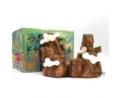 Yvonnezhang NEU HEISS !!! Dragon Ball Z Der Drache Shenron + Bergständer + 7 Kristallkugeln PVC-Figuren Sammlermodell Spielzeug, Baumständer