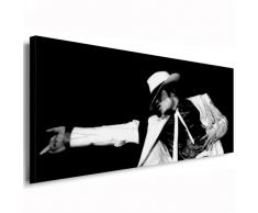 Michael Jackson Leinwand Bild 120x50cm k. Poster ! Bild fertig auf Keilrahmen - Pop Art Gemälde Kunstdrucke, Wandbilder, Bilder zur Dekoration - Deko. Musik Stars Kunstdrucke