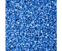 Dekogranulat / Dekosteine (2-3 mm), 1 kg, dunkelblau