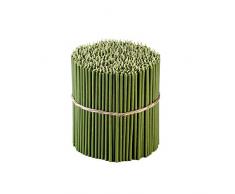 Danilovo Grün Bienenwachs Kerzen, Ritualkerzen, Altarkerzen Kirche Orthodoxe, Höhe: 16 cm - N140 (50 Stück - 143g)