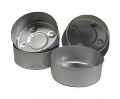 Germerott Bienentechnik Alu Teelichthüllen rund Silber für Teelichter Abmessungen 39 x 18 mm verpackt zu 200 Stück - Preis pro Stück 0,06 Euro
