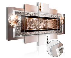 murando - Acrylglasbild Abstrakt 100x50 cm - 5 Teilig - Bilder Wandbild - modern - Decoration a-C-0032-k-p