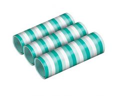 amscan 9904636 Luftschlangen Aqua Glamor