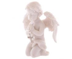 Schöner Engel, betende Engelchen-Figur, verzierter Kerzenhalter, Geschenk für Mütter, Kindermädchen, Omas