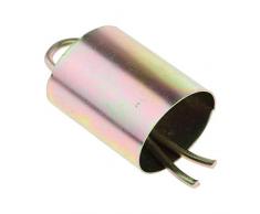 perfk 1 Stück Ziegenglocke aus Metall Rinder Schaf Kupferglocke Typ 4