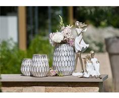 1 x Windlicht Cella Glas Höhe 19 cm, Beleuchtung, Gartenwindlicht, Tischdeko