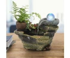 Steingarten Brunnen Dekoration Fischteich Feng Shui Rad Büro Tee Desktop Bonsai Freunde Senden Geschenke Kleine