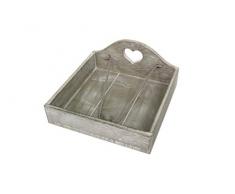 Gisela Graham Serviettenhalter, grau, Einheitsgröße